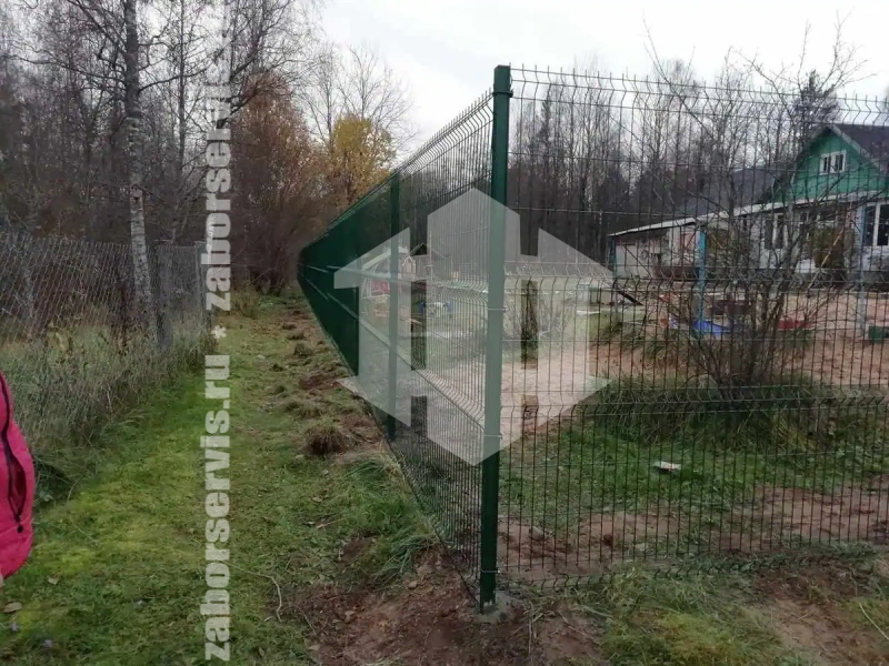 Забор из сварной сетки 85 метров
