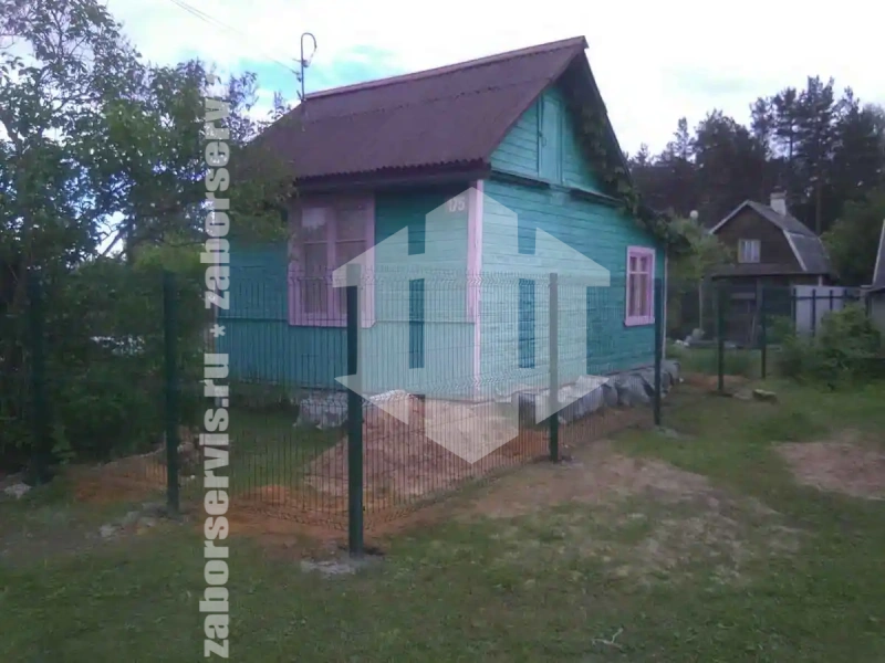 3D заборы для частного дома 76 метров 5мм