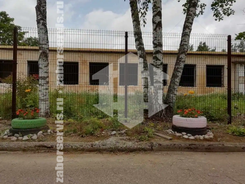 Забор из сварной сетки 100 метров