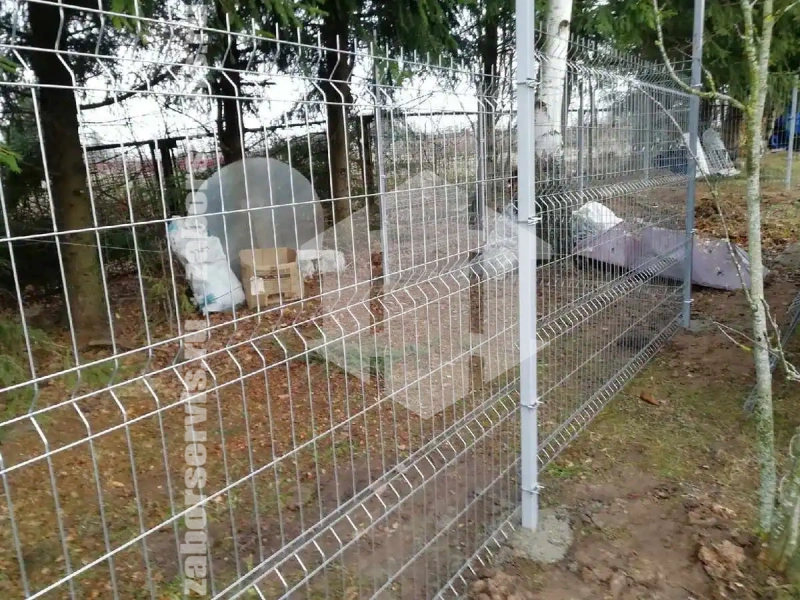 Забор из сетки гиттер 56 метров