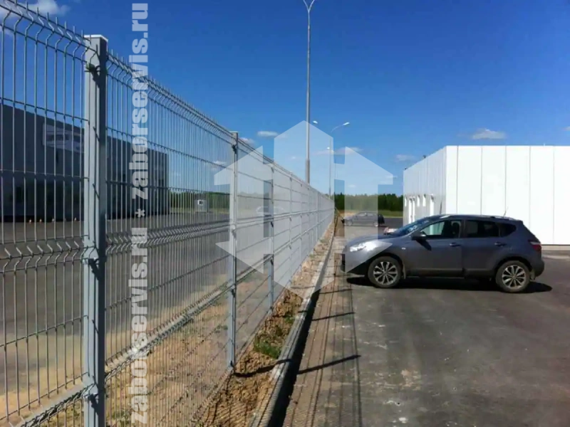 3D забор 125 метров белый 5мм