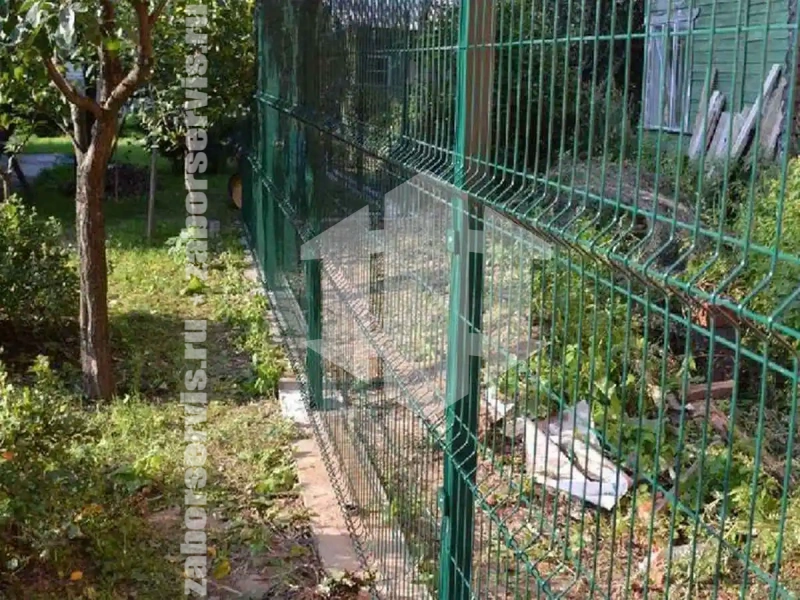 Забор из сетки гиттер 79 метров