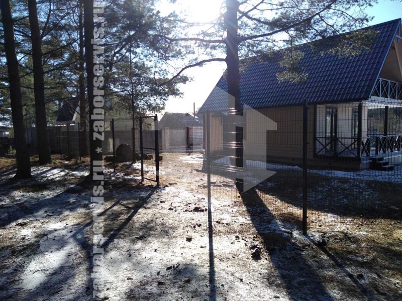 3D заборы для частного дома 6 соток 3,5мм