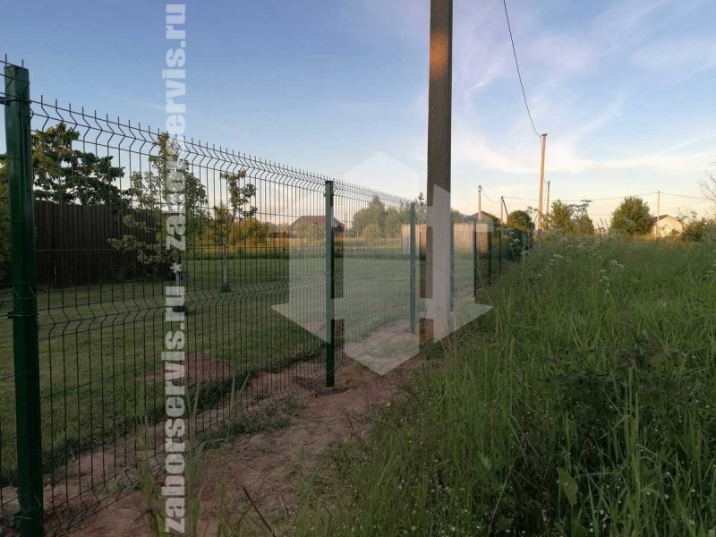 3D забор 98 метров 3,5мм пример 1 3,5мм