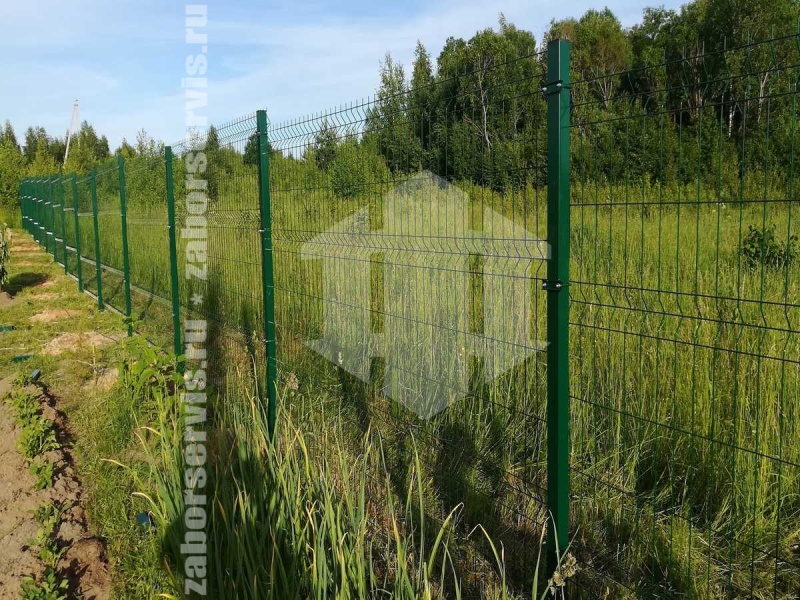 3D заборы 90 метров высота 1,8м 5мм