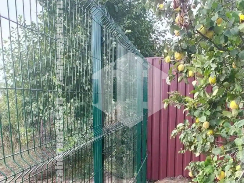 Секционный сетчатый 3Д забор 95 метров