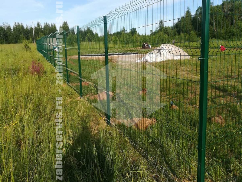 3D заборы 90 метров высота 1,8м 5мм