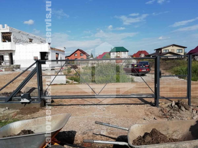 3D заборы зеленый 40 метров 6мм