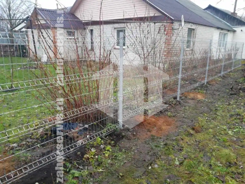 Забор из сетки гиттер 56 метров