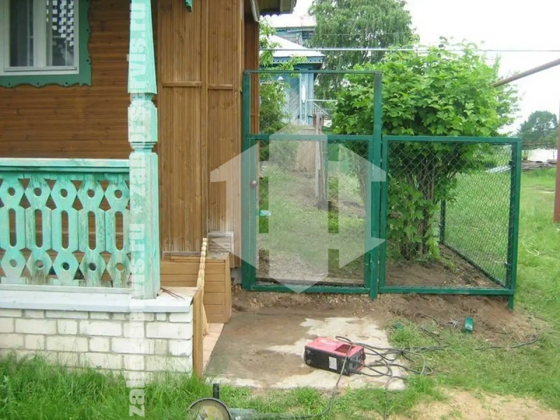 Забор из сетки рабицы в натяг секционный 30 метров