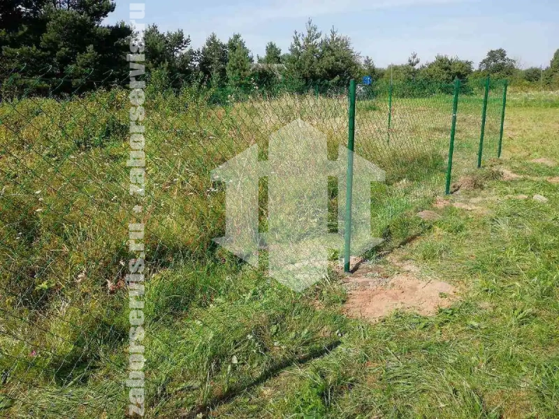 Забор из сетки рабицы с проволокой 98 метров