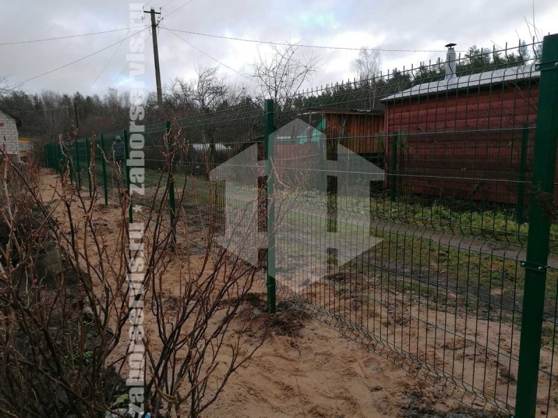 3D забор 140 метров 6мм пример 1 3,5мм