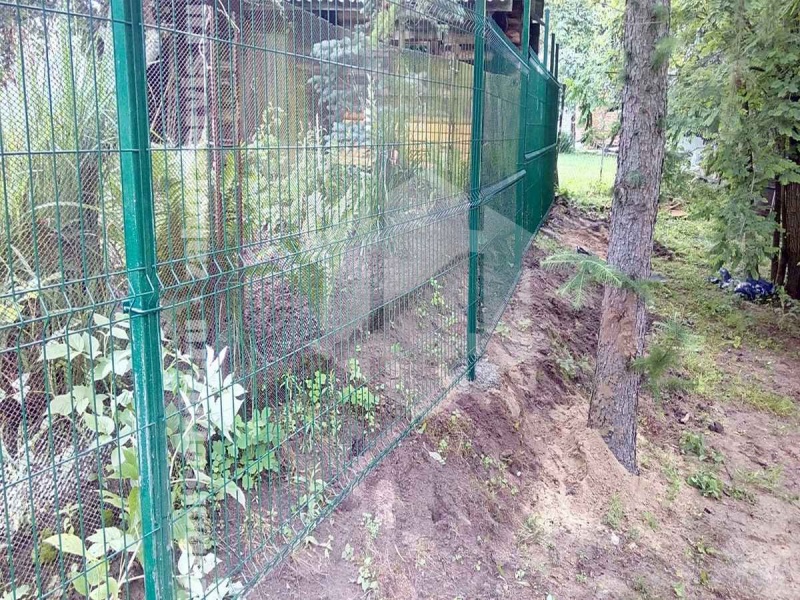 3D забор 98 метров зелёный 5мм