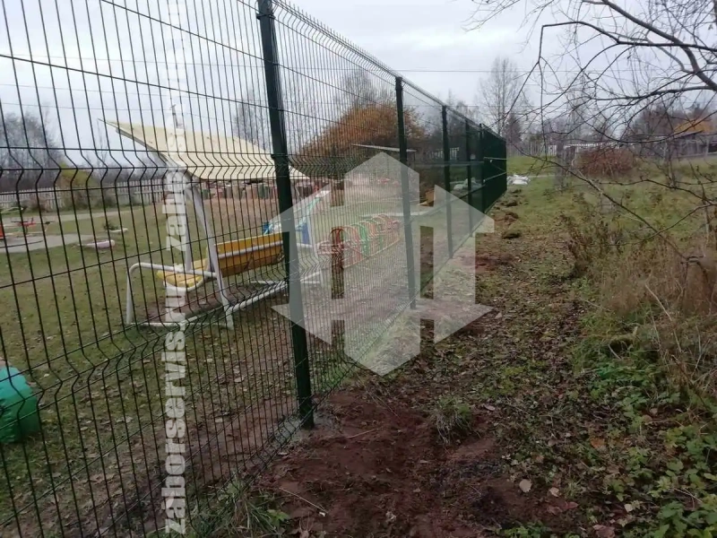 Забор из сварной сетки 85 метров