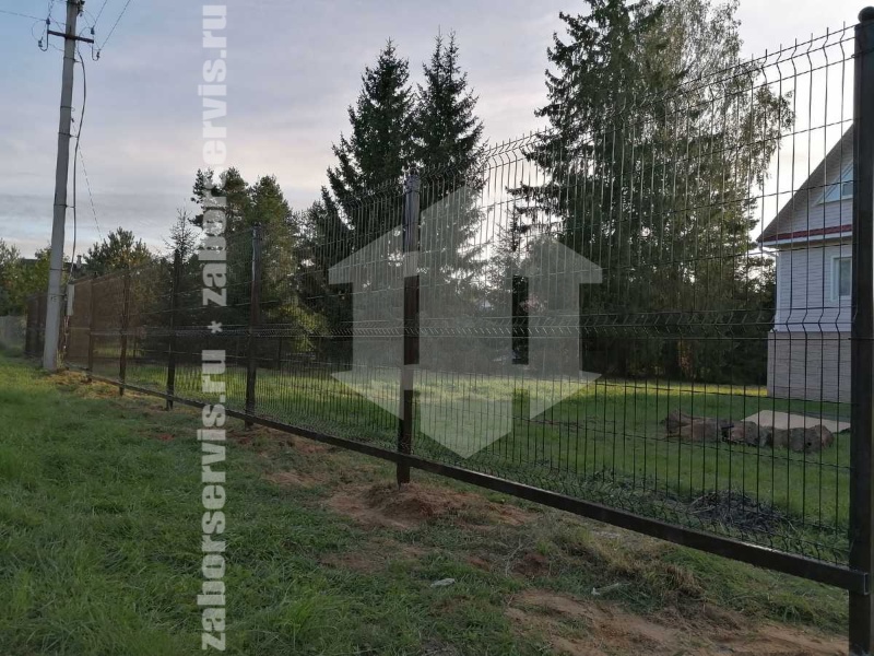 3D заборы для частного дома 300 метров 5мм