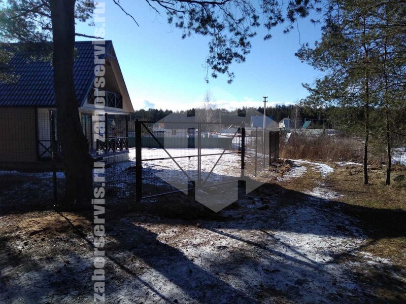 3D заборы для частного дома 6 соток 3,5мм