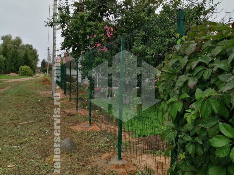 3D заборы 12 метров для частного дома 4мм